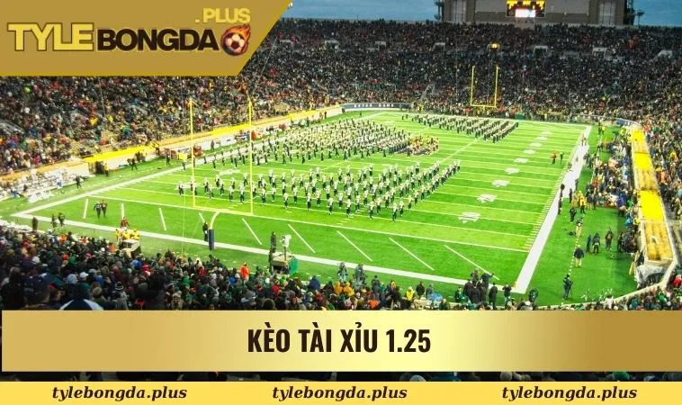 Kèo tài xỉu 1.25